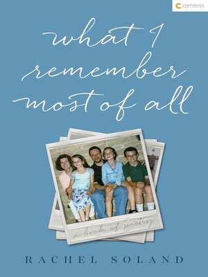 cover image of What I Remember Most of All